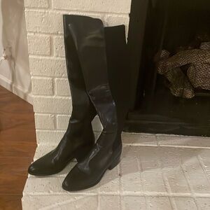 Steve Madden OTK Black Boots - 7.5